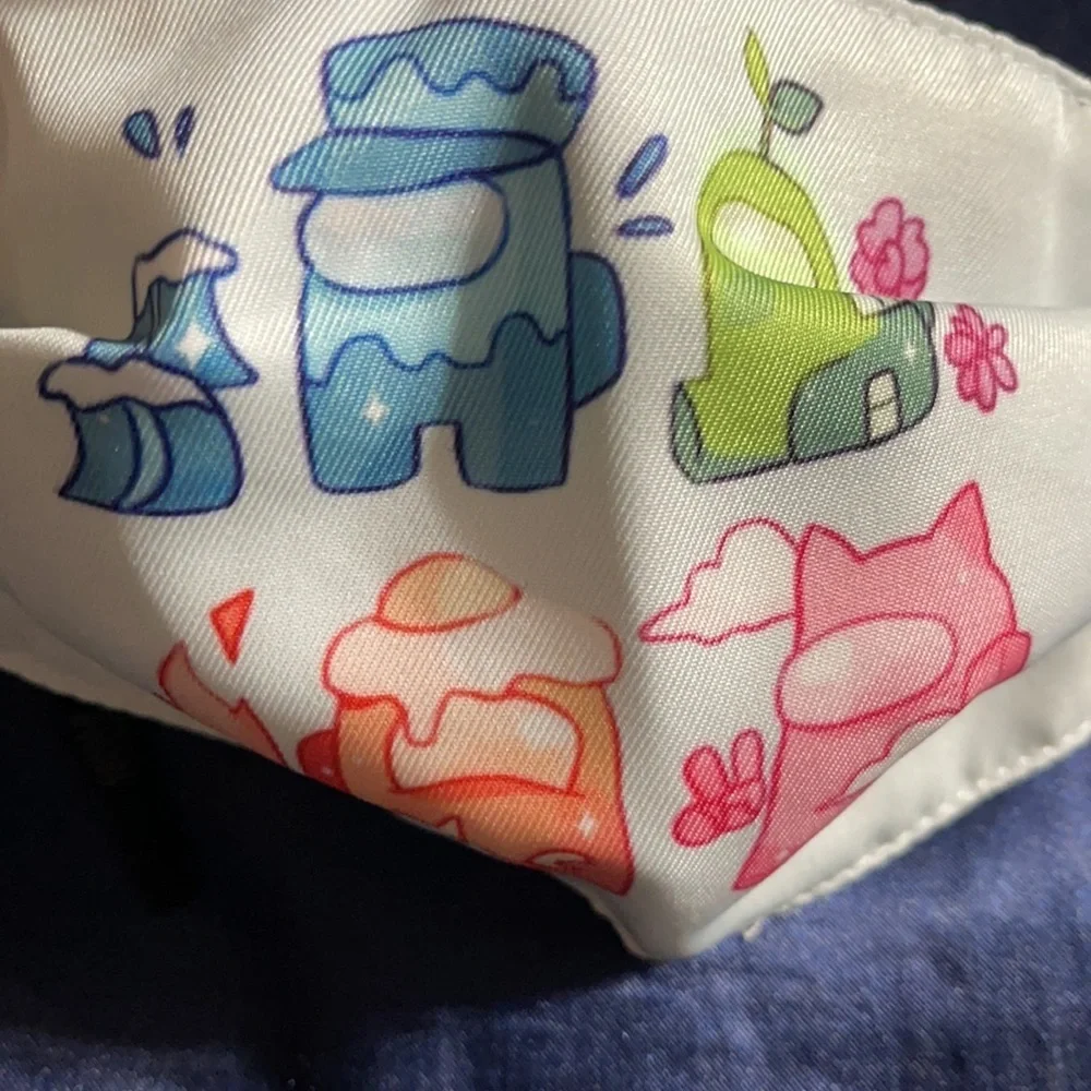 6/$20 New kid’s among Us  face mask